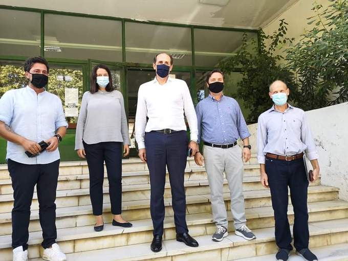 Φωτογραφία Επίσκεψη της Υπουργού Παιδείας